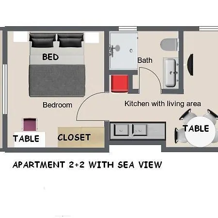 Apartamento Ursic Mb Brela