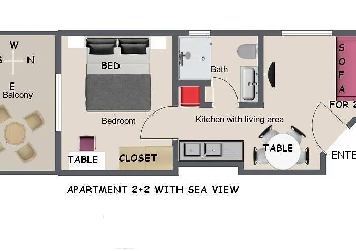 Apartman Ursic Mb Brela